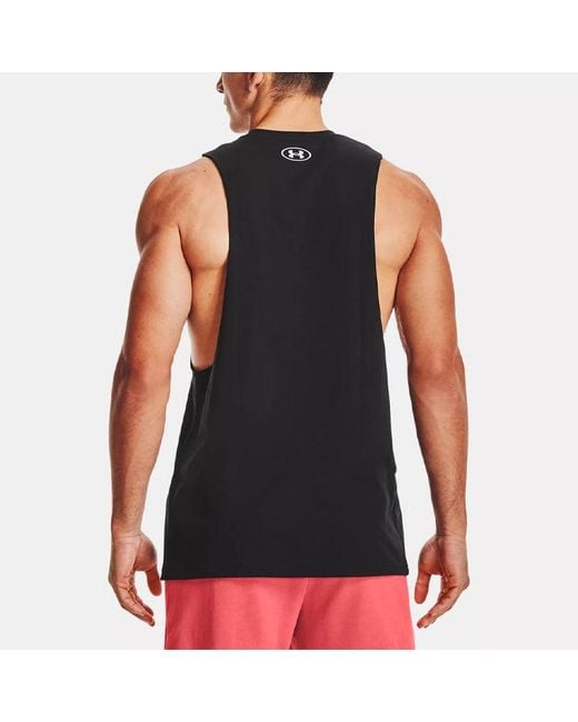 Under Armour Black Training Graphics Tank Top for men