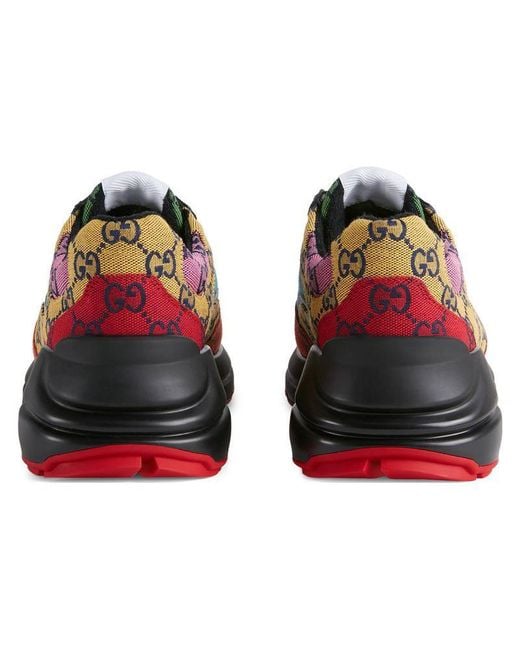 Gucci Blue (Wmns) Rhyton Monogram'