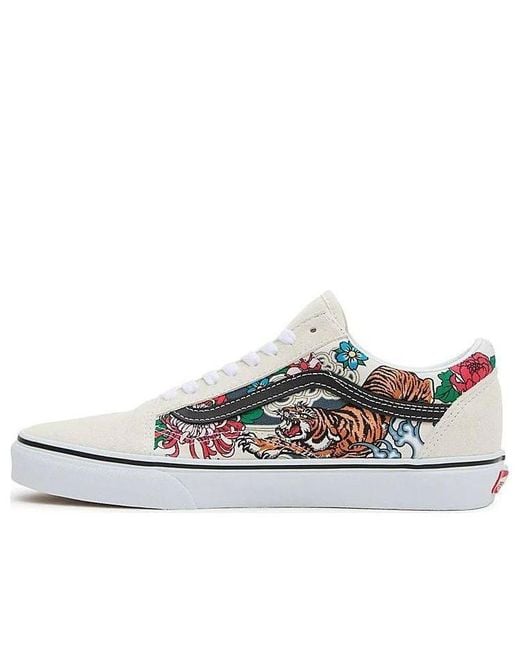 Vans Blue Old Skool 'Tiger Floral' for men