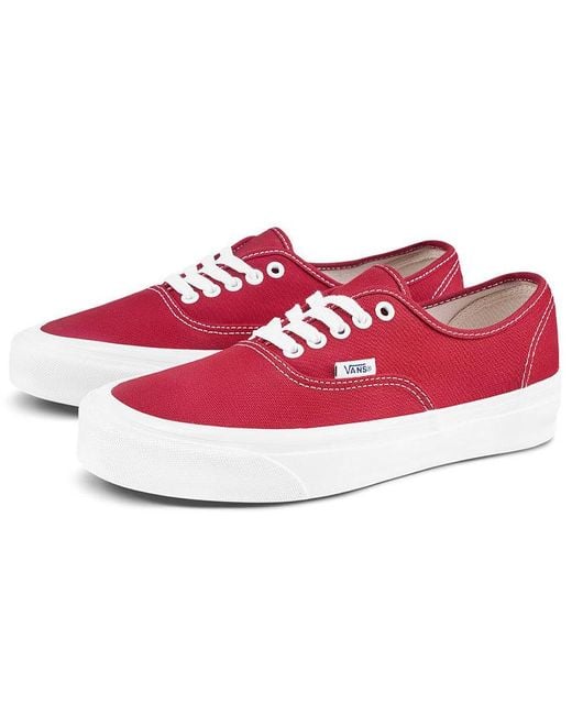 Vans Red Og Authentic Lx for men
