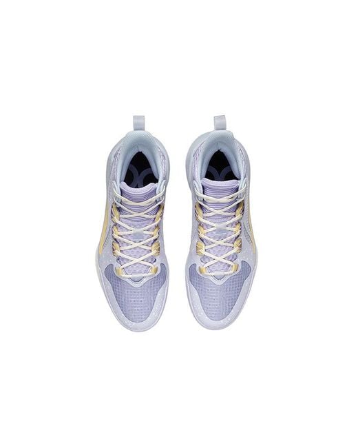 Li-ning Blue Sonic 10 Team 'Lilac Pale Banana' for men