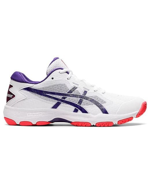Asics White (Wmns) Gel-Netburner Academy 9 Basketball Sneakers