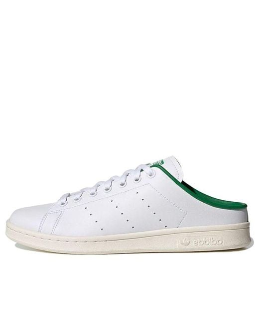 adidas Stan Smith Mule 'white Green' for Men | Lyst