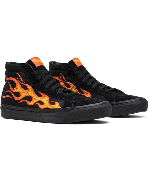 Vans Blue Wtaps X Sk8-Hi Lx 'Flame' for men