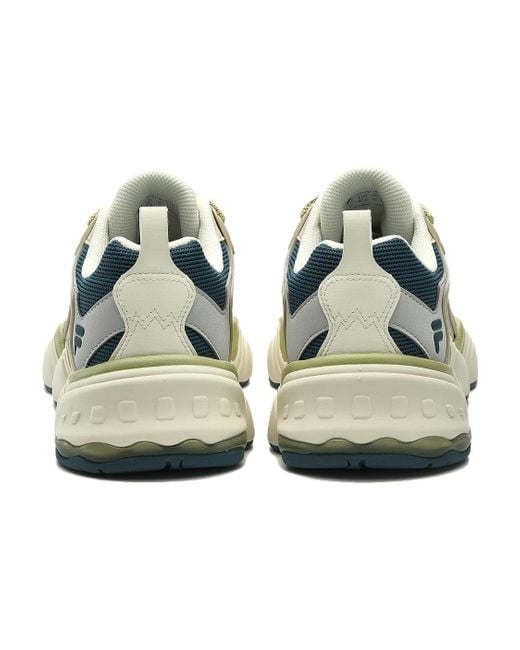 Fila White Tenacity Sneakers for men