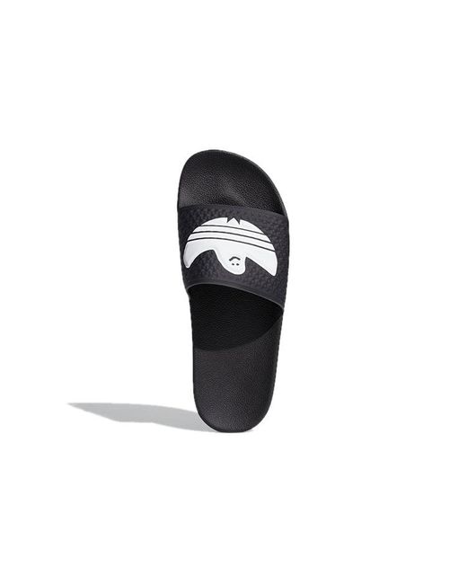 Adidas Blue Shmoofoil Slides for men