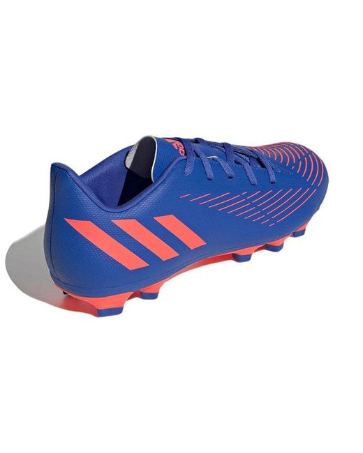Adidas Blue Predator Edge.4 Fg 'Hi-Res Turbo' for men
