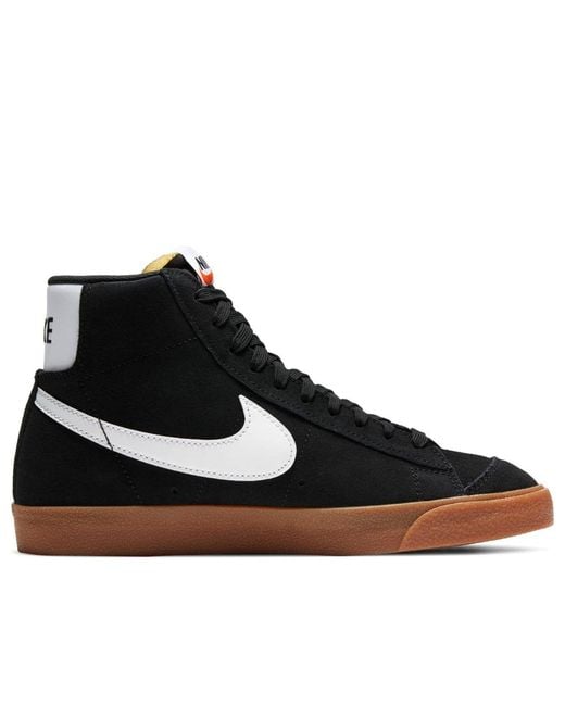 Nike Black (Wmns) Blazer Mid '77 Suede Gum'