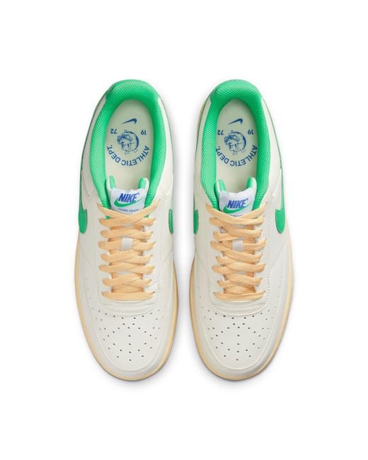 Nike Green Court Vision Lo 'Sail Electric' for men