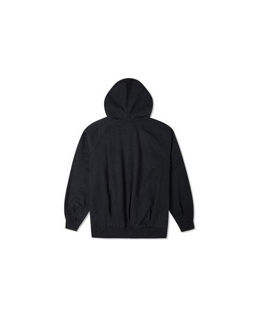 Converse Blue (Wmns) Logo Embroidered Loose Knit Hoodie