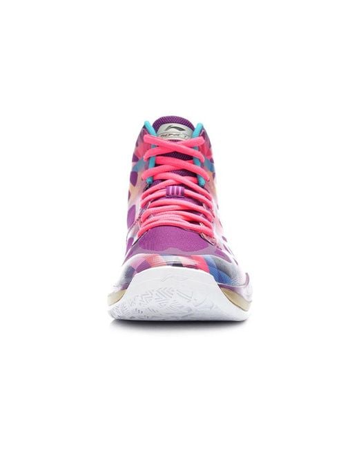 Li-ning Purple Sonic 3 Bb Lite High for men