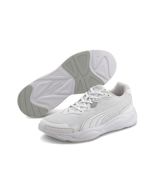 PUMA White 90S Runner 'Nu Wave for men