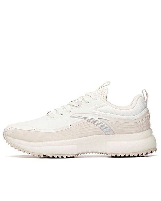 Anta White (Wmns) Running Series Sneakers Trail