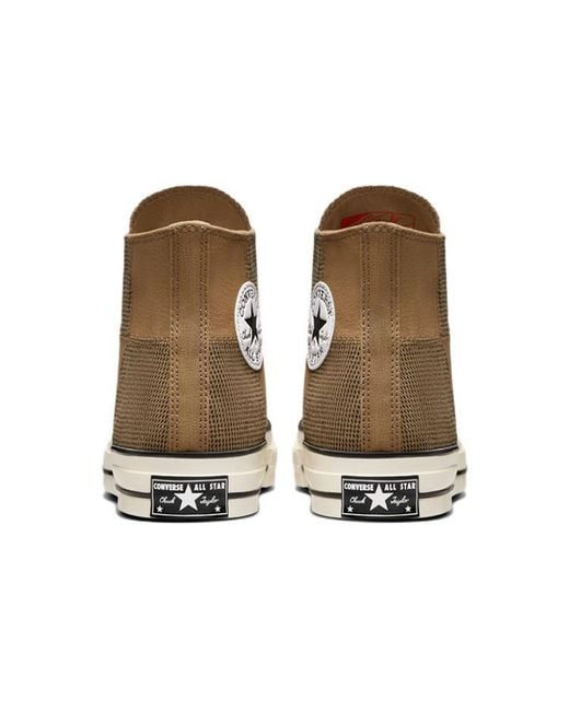 Converse Brown Chuck 70 High 'Houndstooth Patchwork' for men