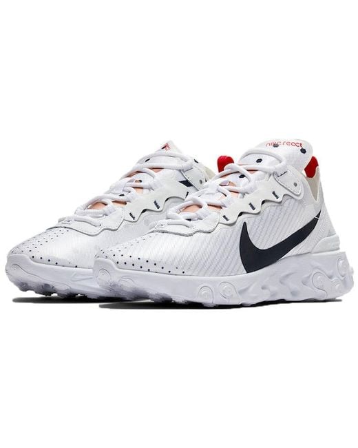 Nike White (Wmns) React Element 55 Premium 'Unit Totale'