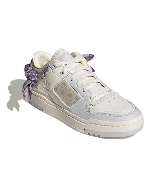 Adidas White (Wmns) Originals Tenis Forum Luxe Low