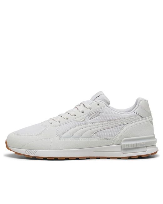 PUMA White Graviton Trainers 'Feather' for men