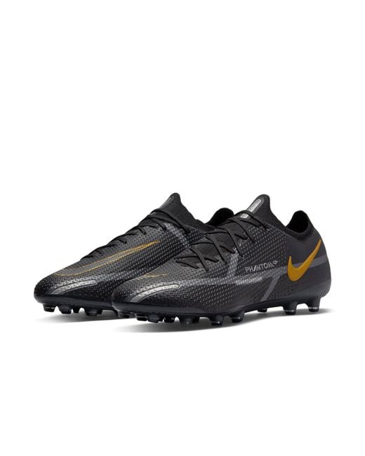 Nike Black Phantom Gt2 Elite Fg Metallic' for men
