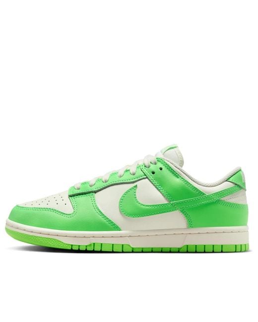 Nike Green Dunk Low Shoes