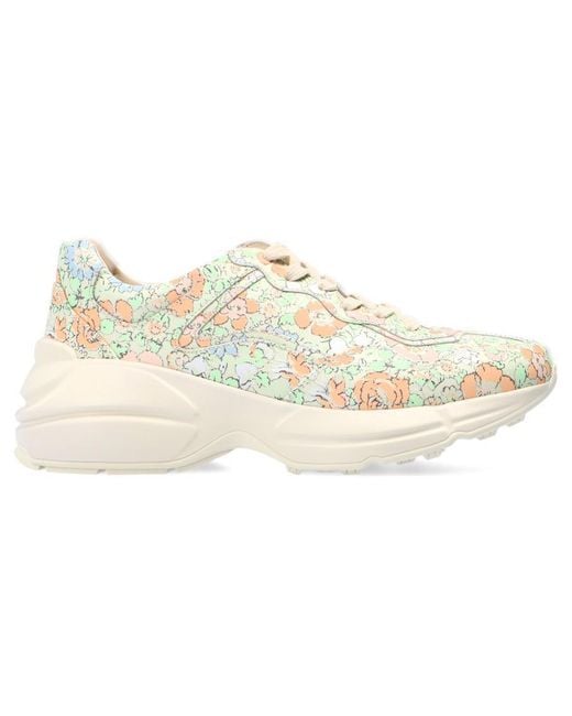 Gucci White (Wmns) Rhyton 'Liberty London'