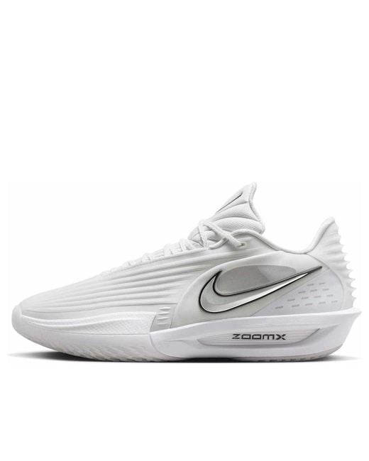 Nike White Air Zoom Gt Cut 3 Turbo Metallic' for men