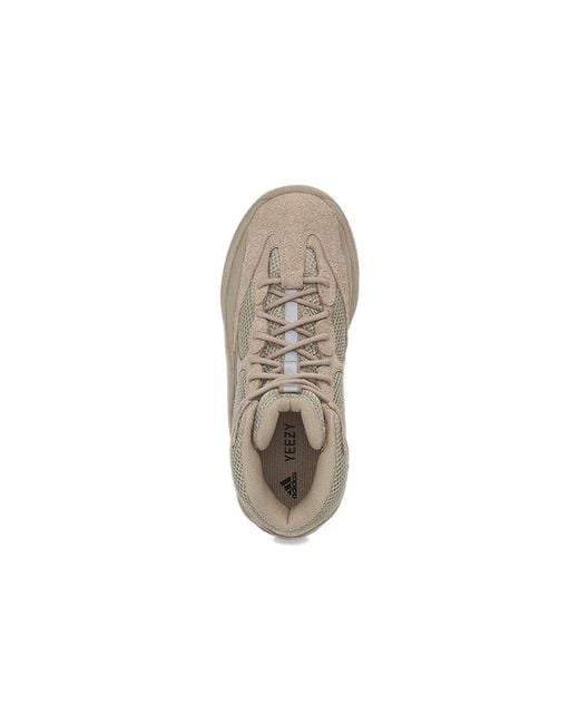 Adidas Gray Yeezy Desert Boot 'Rock' for men