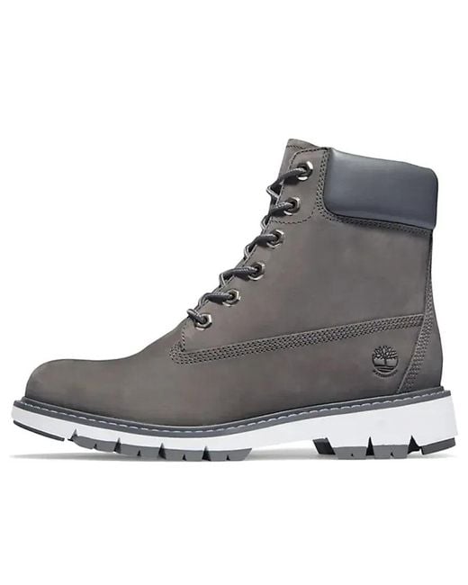 Timberland Black Lucia Way 6 Inch Waterproof Boots
