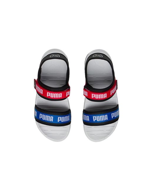 PUMA Blue (Wmns) Signature Softride Casual Sandals