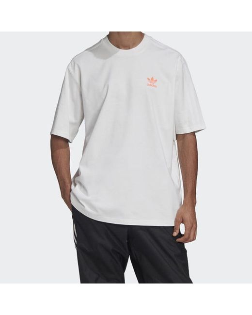 Adidas White Originals Girls Are Awesome Ss20 Logo Tee for men