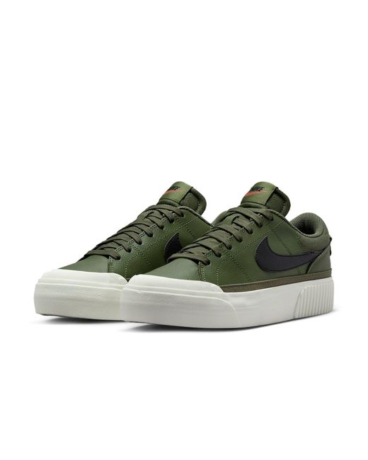 Nike Green (Wmns) Court Legacy Lift 'Medium'