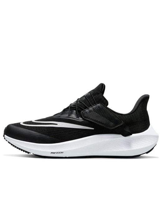Nike Black Air Zoom Pegasus Flyease Easy On/off Road Running Shoes