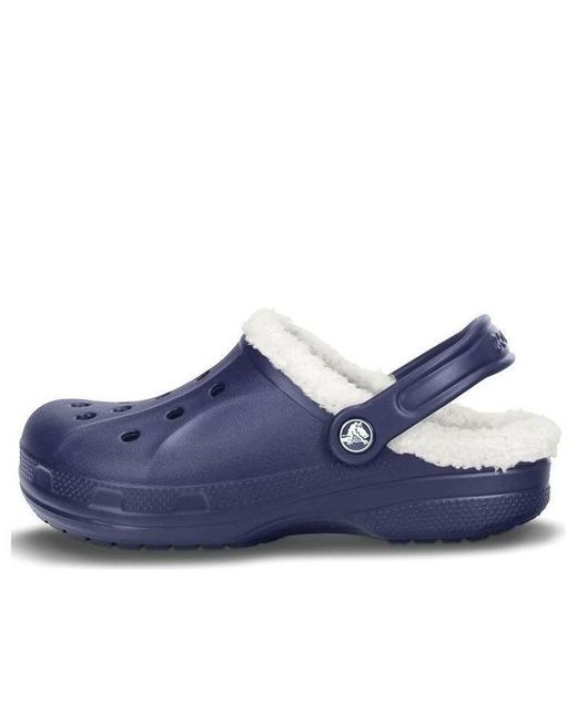 CROCSTM Blue Classic Clog Stay Warm Wear-Resistant Slippers for men