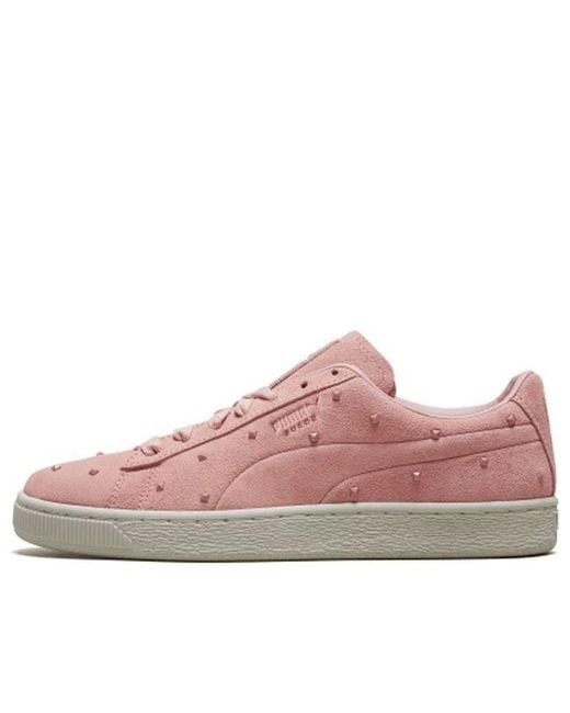PUMA Pink (Wmns) Suede Studs Buty Sportowear