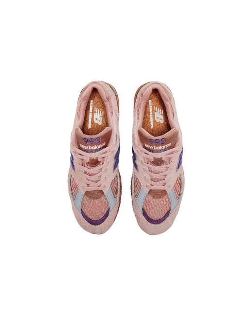 New Balance Pink 990V2 X Salehe Bembury Made for men