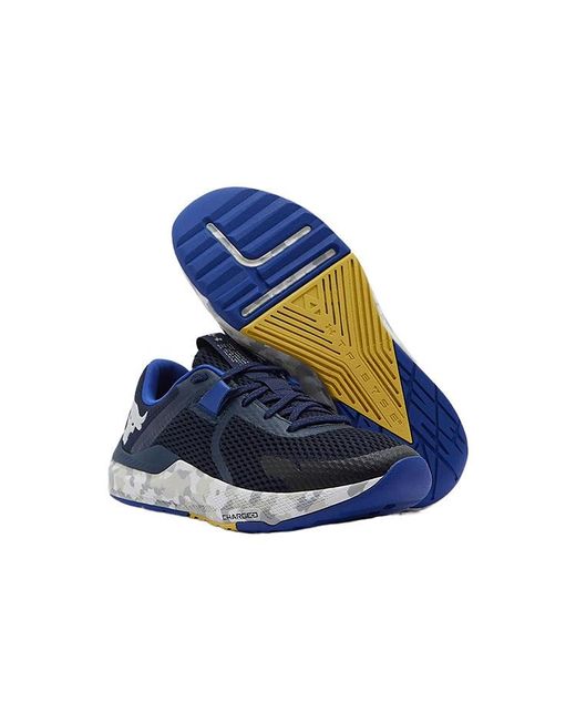 Under Armour Blue Project Rock Bsr 2 'Marble for men