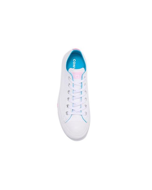 Converse White Chuck Taylor All Star Oxford Leather Sneaker for men