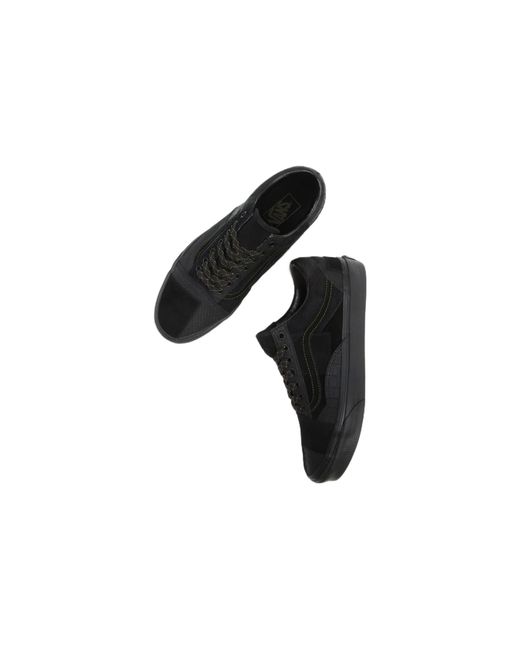 Vans Black Old Skool Buty Patchwork for men