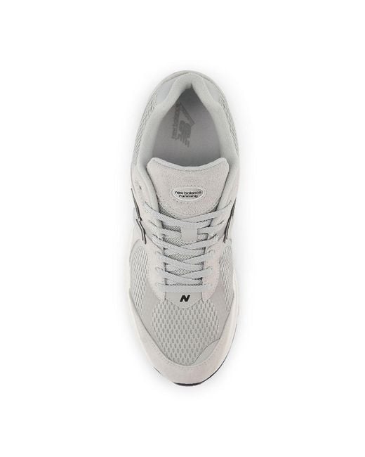 New Balance White 2002R 'Raincloud Metallic' for men