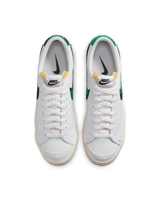 Nike White Blazer Low '77 Premium 'Tartan Plaid' for men