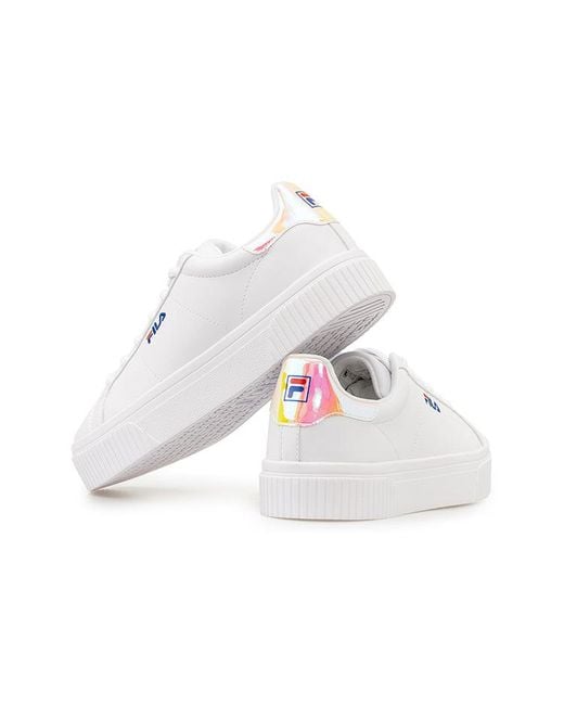 Fila White (Wmns) Fila Court Deluxe