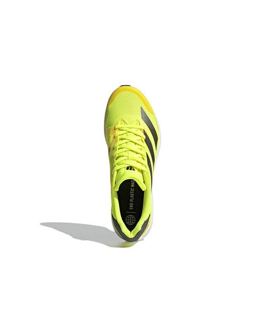 Adidas Yellow Adizero Rc 4 'Solar Night Metallic Beam' for men