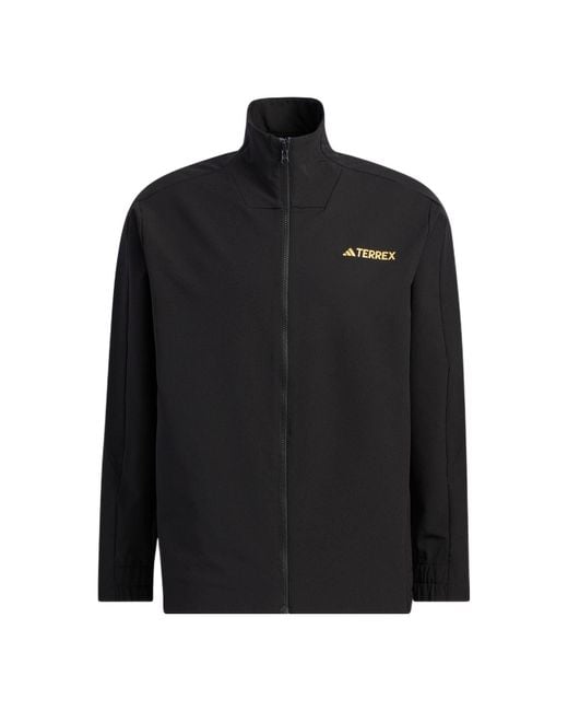 Adidas Red Y23 Terrex Gore-Tex 3In1 Outdoor Jacket for men