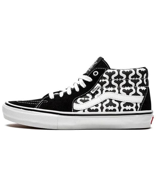 Vans Black Supreme X Grosso Mid 'Monogram S for men