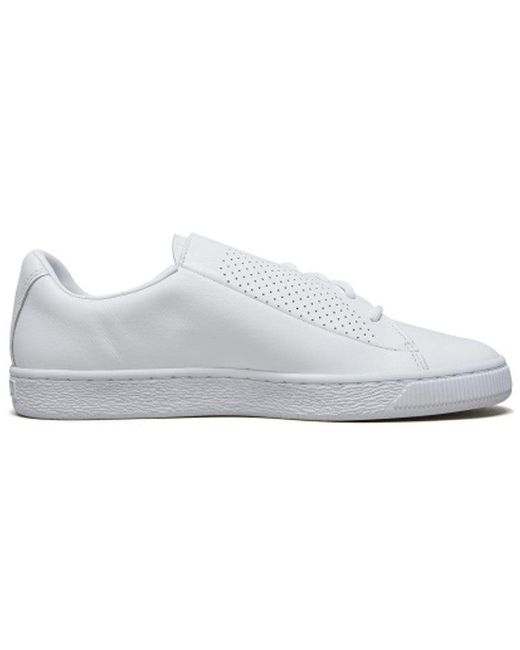 PUMA White (Wmns) Basket Crush Perf