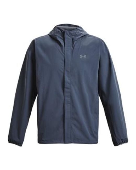 Under Armour Blue Stormproof Cloudstrike Stretch Jacket for men