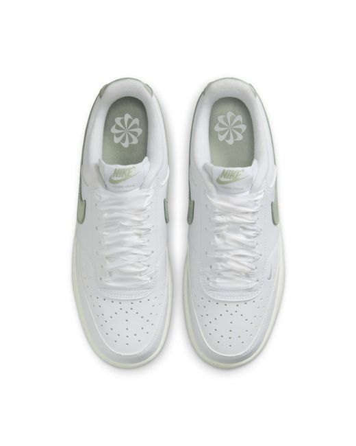Nike White (Wmns) Court Vision Low Next Nature Jade Horizon'
