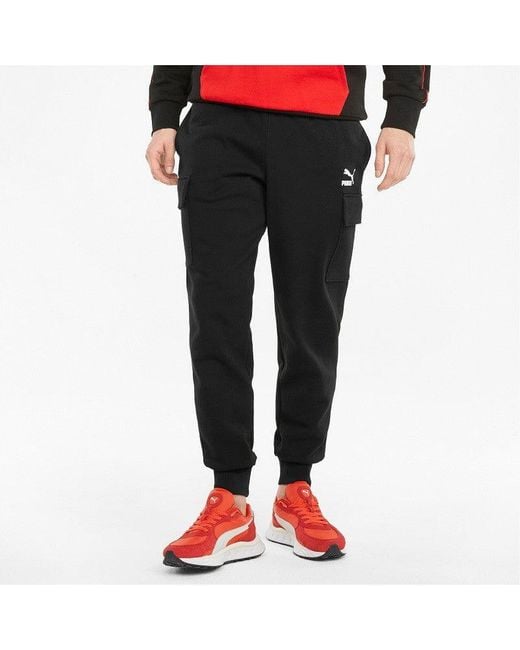 PUMA Black Clsx Training Cargo Pants for men