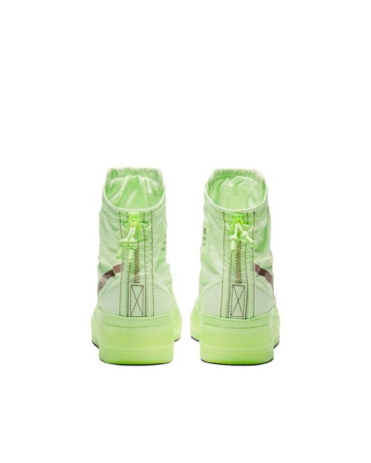 Nike Green (Wmns) Air Force 1 High Shell 'Volt' for men