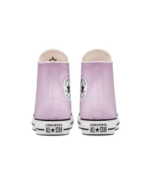 Converse Purple Chuck Taylor All Star Canvas Shoe for men