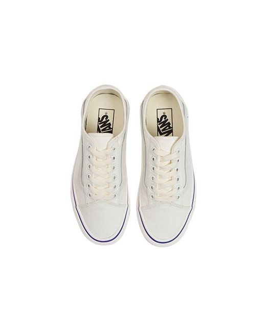 Vans White Old Skool Tapered for men
